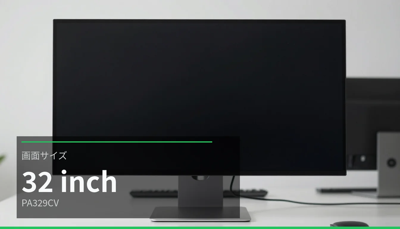 画面サイズ — 32 inch — PA329CV